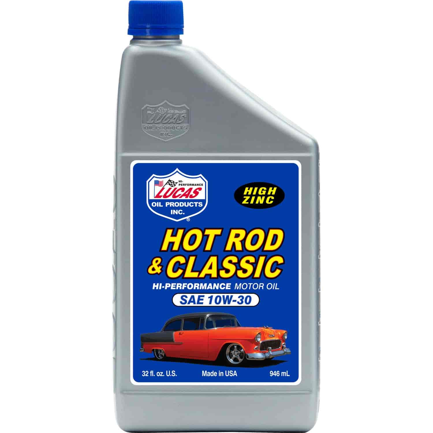 Hot Rod and Classic Car Motor Oil 10W-30 1-Quart