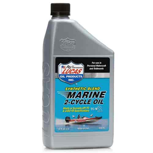 Synthetic Blend 2-Cycle Marine Oil - 1 Quart