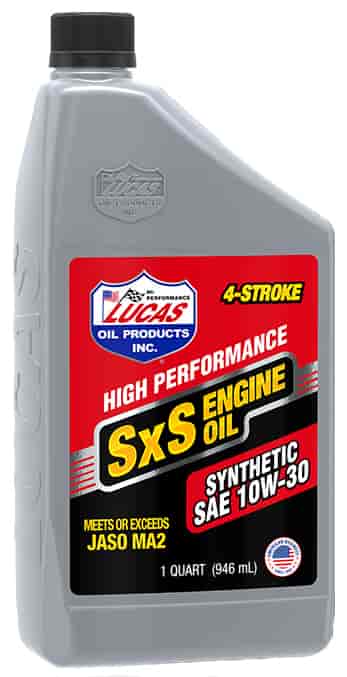 10W30 High-Performance Synthetic SxS Engine Oil - 1 Quart