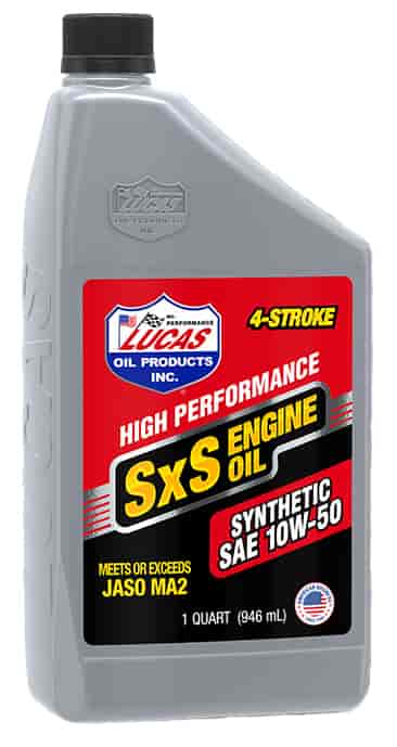 10W50 High-Performance Synthetic SxS Engine Oil - 1 Quart