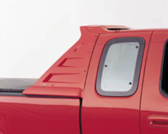 Racerback Cab Fairing for 1995-1996 Extended Cab Dodge Trucks [Red]
