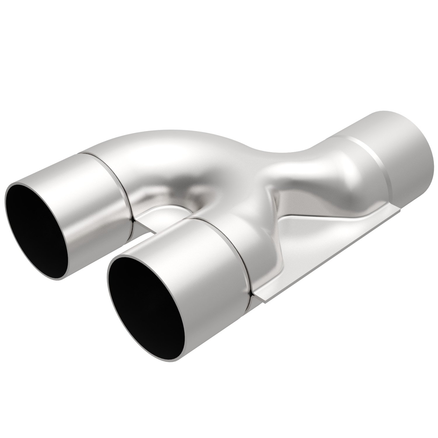 Smooth Transition 90° Inlet Y-Pipe 2.5" Inlet/2.5" Outlet