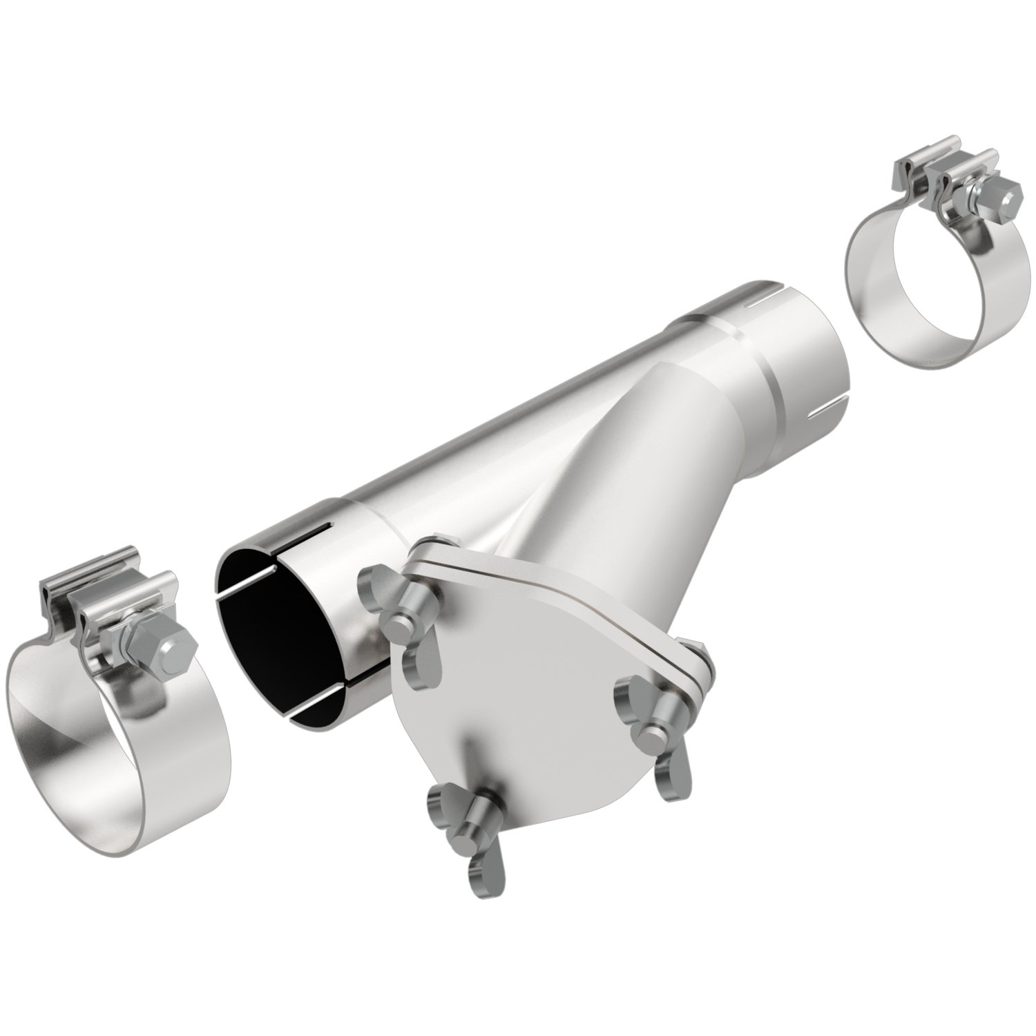 Stainless Steel Exhaust Cutout Outside Diameter: 2.25"