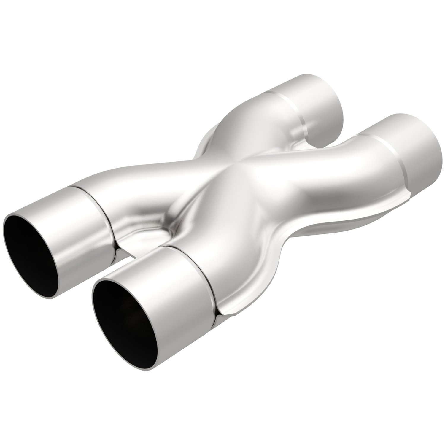 Tru-X Crossover Pipe 2.5" Dual Inlet/Outlet