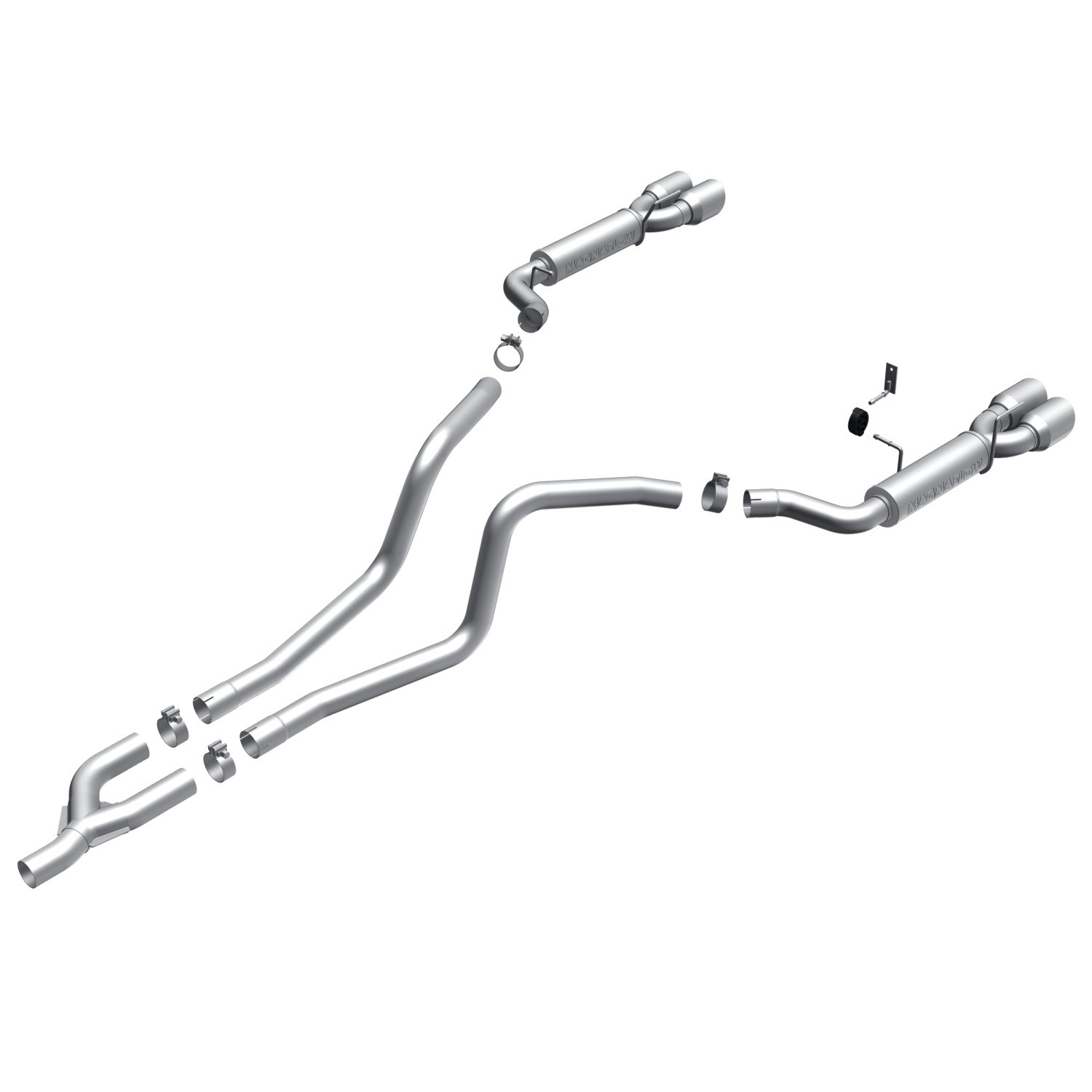 Competition Series Cat-Back Exhaust System 2010 Mustang 4.0L V6