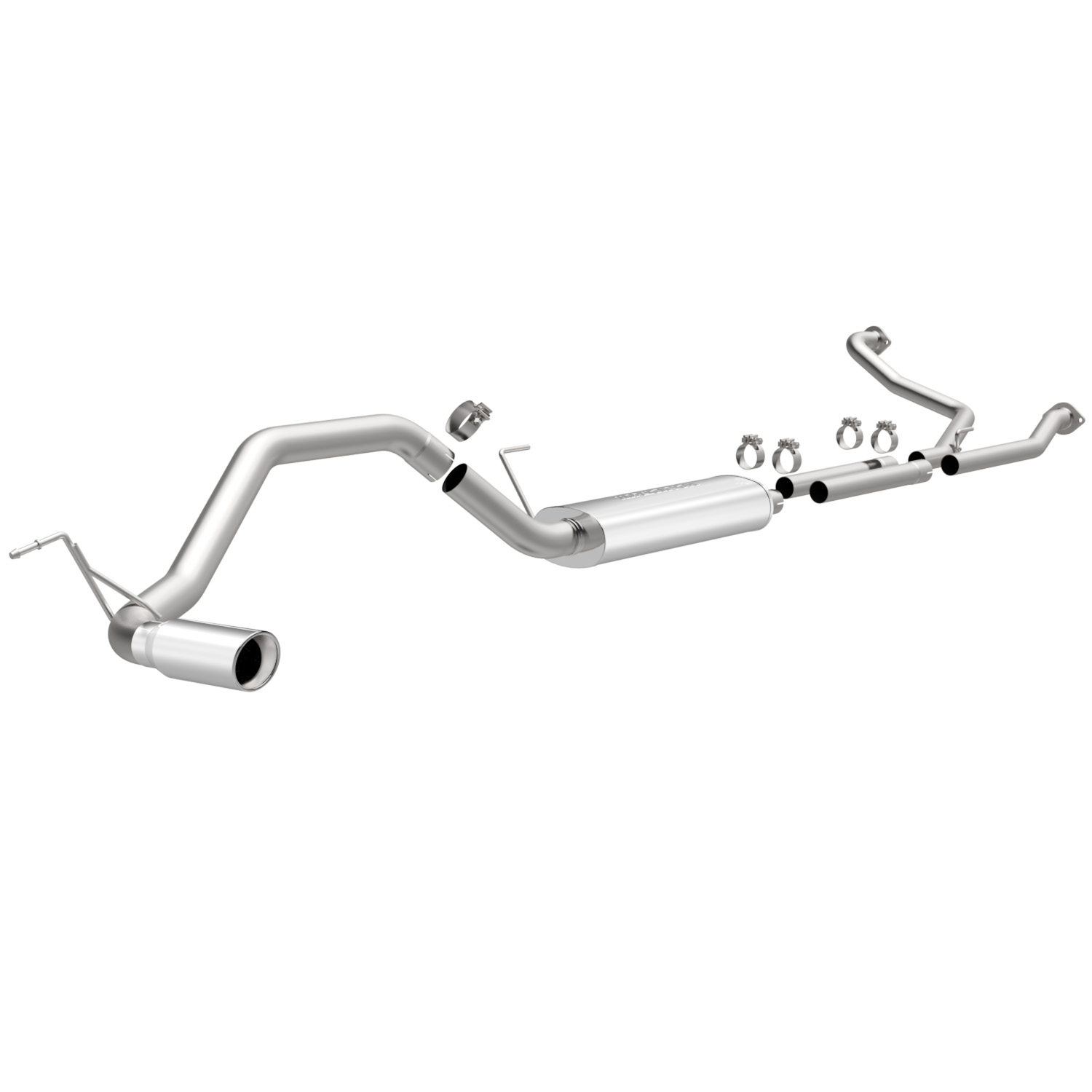 MF Series Cat-Back Exhaust System 2007-2015 for Nissan Titan 5.6L (Ext/Crew Cab, Short Bed)