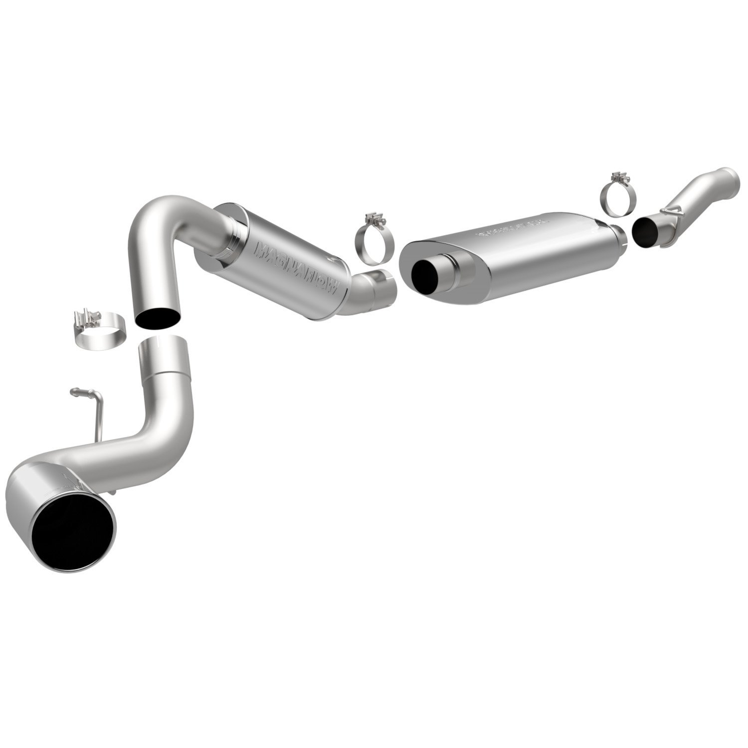 MF Series Cat-Back Exhaust System 2011-2013 Chevy Suburban 2500 6.0L V8