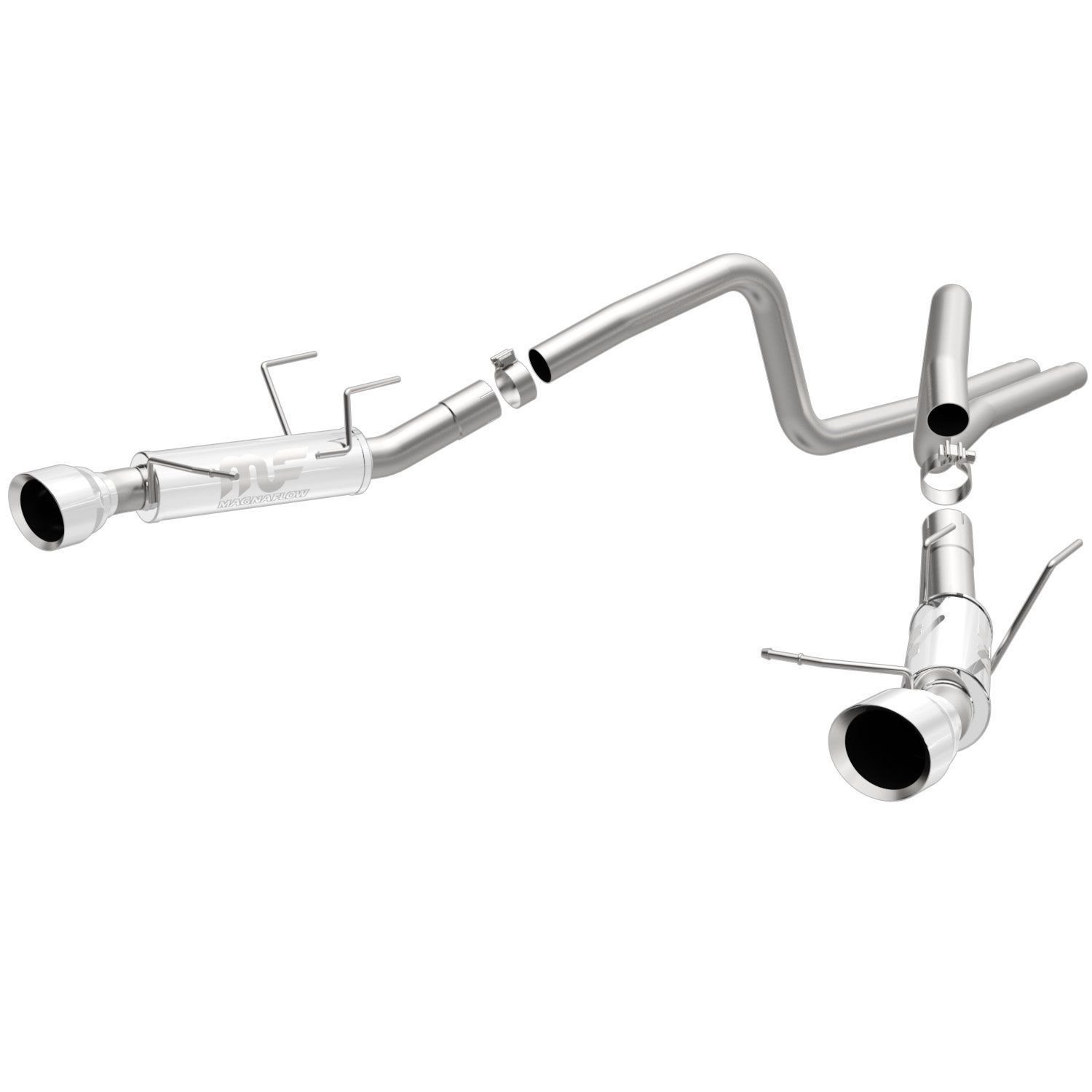 Competition Series Cat-Back Exhaust System 2014 Mustang 3.7L V6