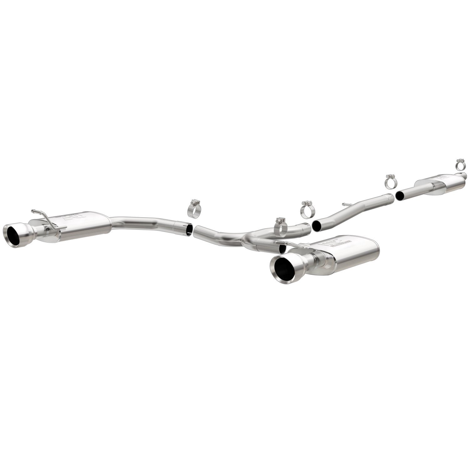 MF Series Cat-Back Exhaust System 2013-2019 Ford Flex 3.5L V6 (Excludes Turbo)