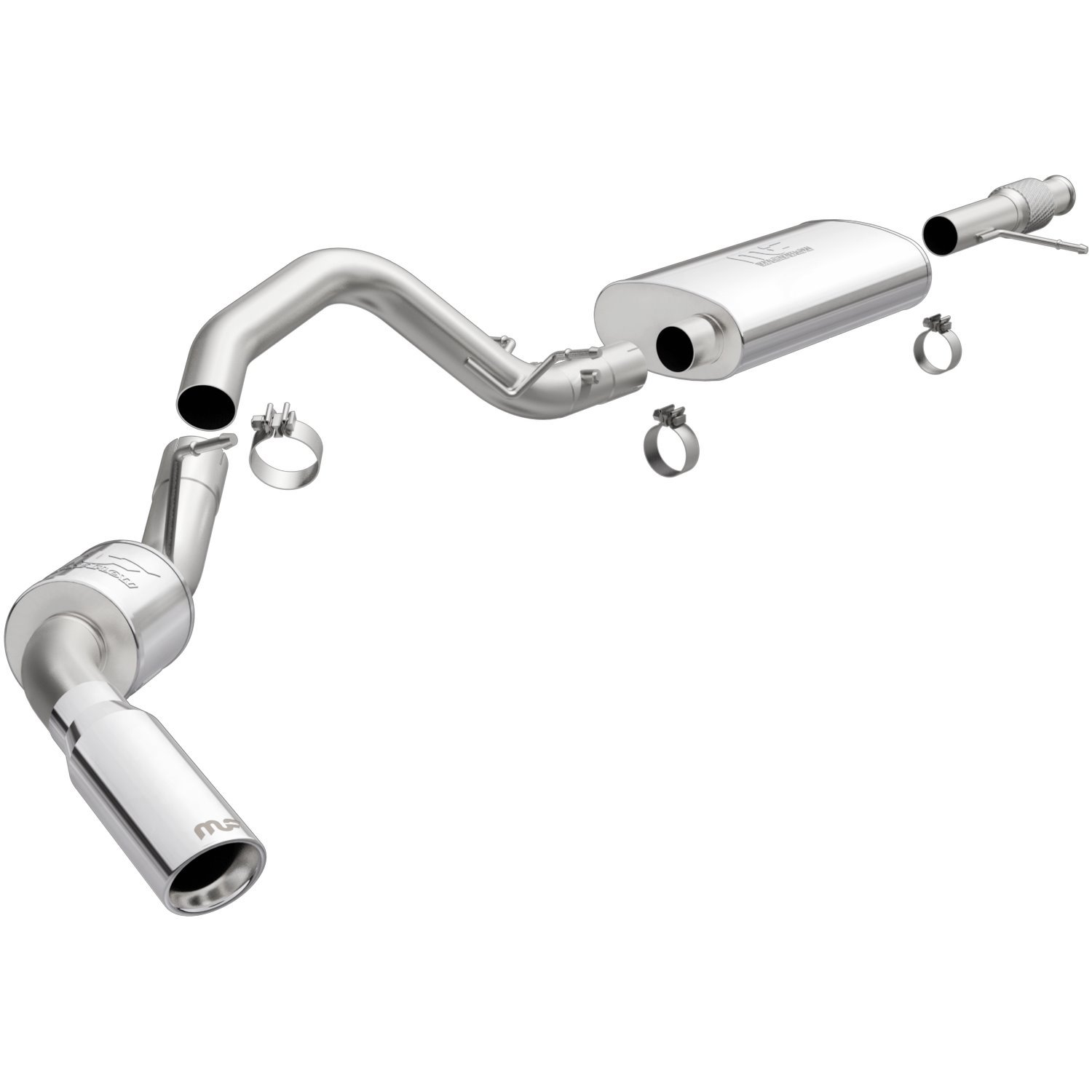 MF Series Cat-Back Exhaust System 2015-2019 Chevy Tahoe, GMC Yukon 5.3L V8