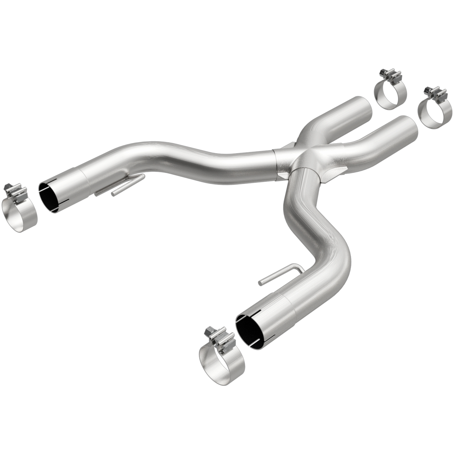 Clamp-On Tru-X Exhaust Pipe 2005-09 Ford Mustang GT V8 4.6L