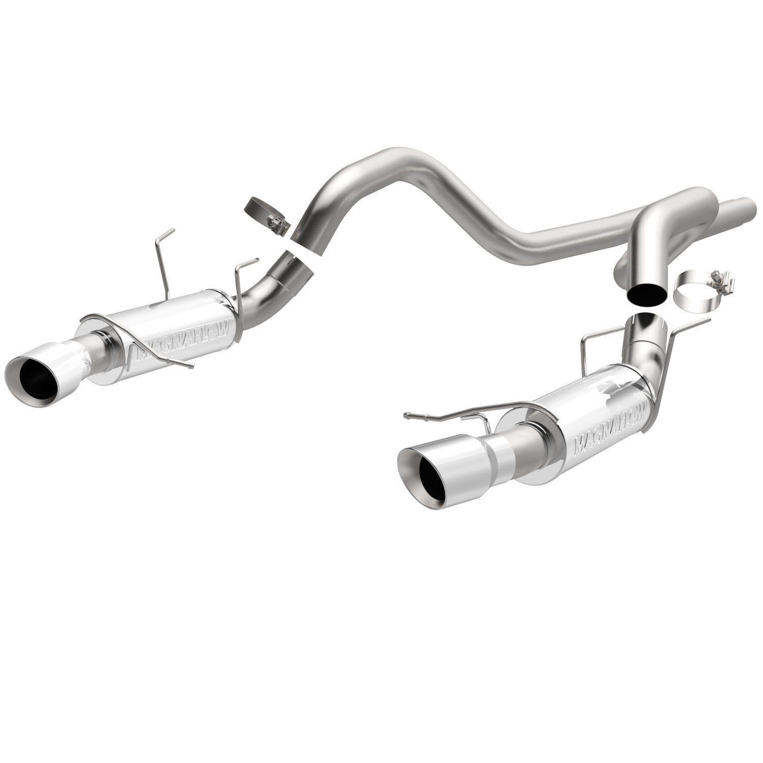 Competition Series Cat-Back Exhaust System 2011-2012 Mustang GT 5.0L/Shelby GT500 5.4L V8