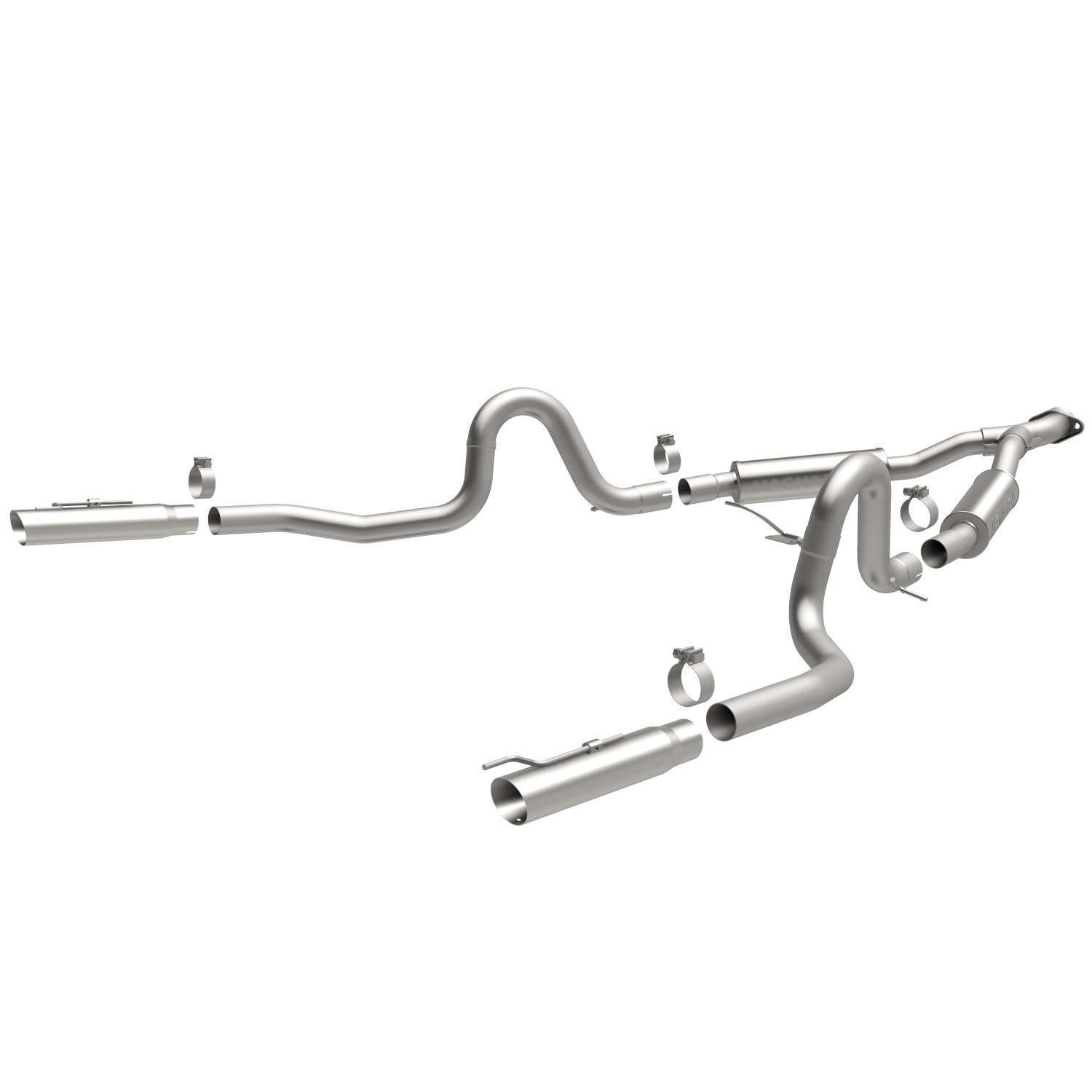Street Series Cat-Back Exhaust System 1999-2004 Mustang 3.8L V6