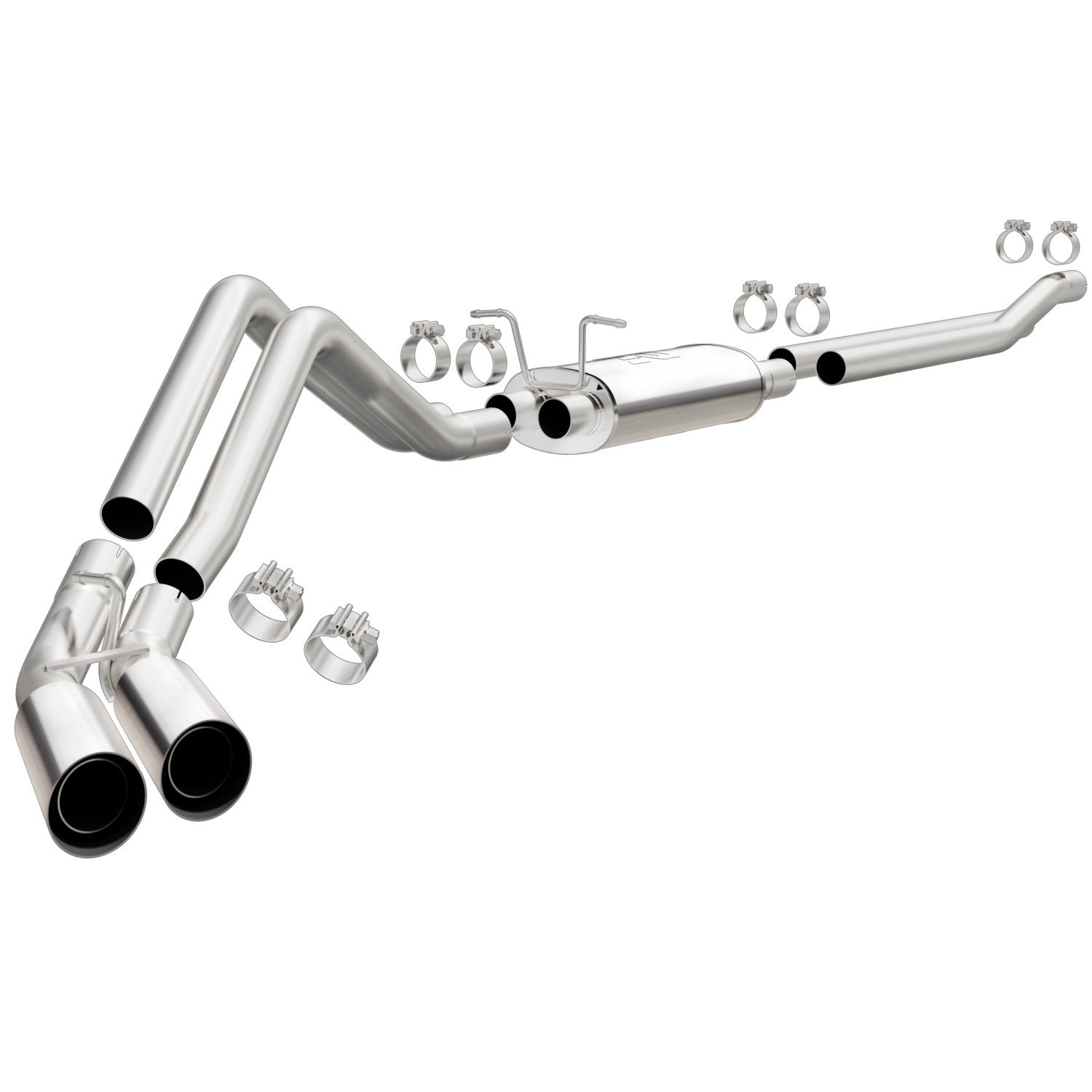 MF Series Cat-Back Exhaust System 2002-03 F-150 Harley-Davidson Supercharged 5.4L