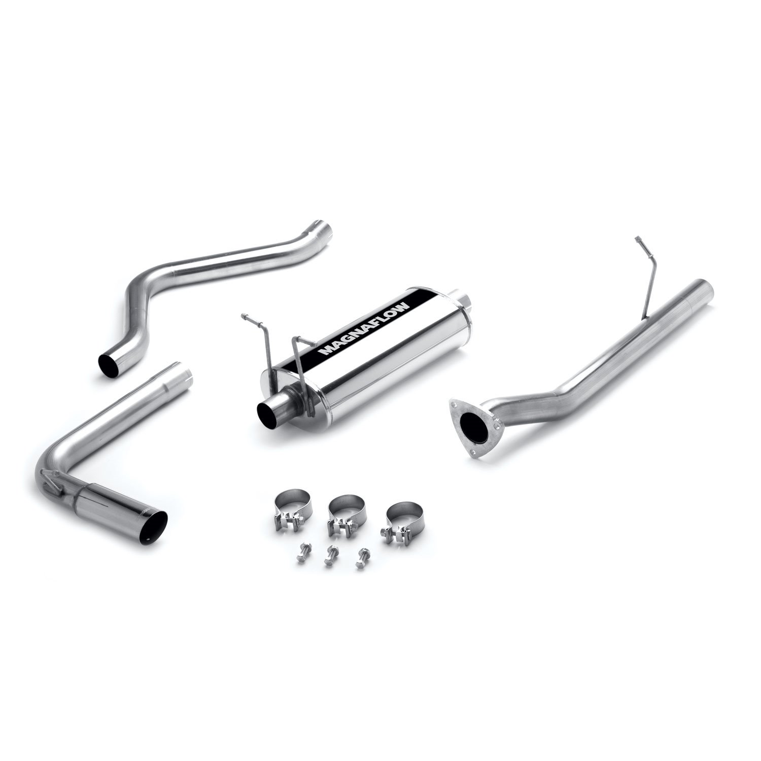 MF Series Cat-Back Exhaust System 1998-99 S10/Sonoma 2WD 4.3L (Ext Cab, 73.1")