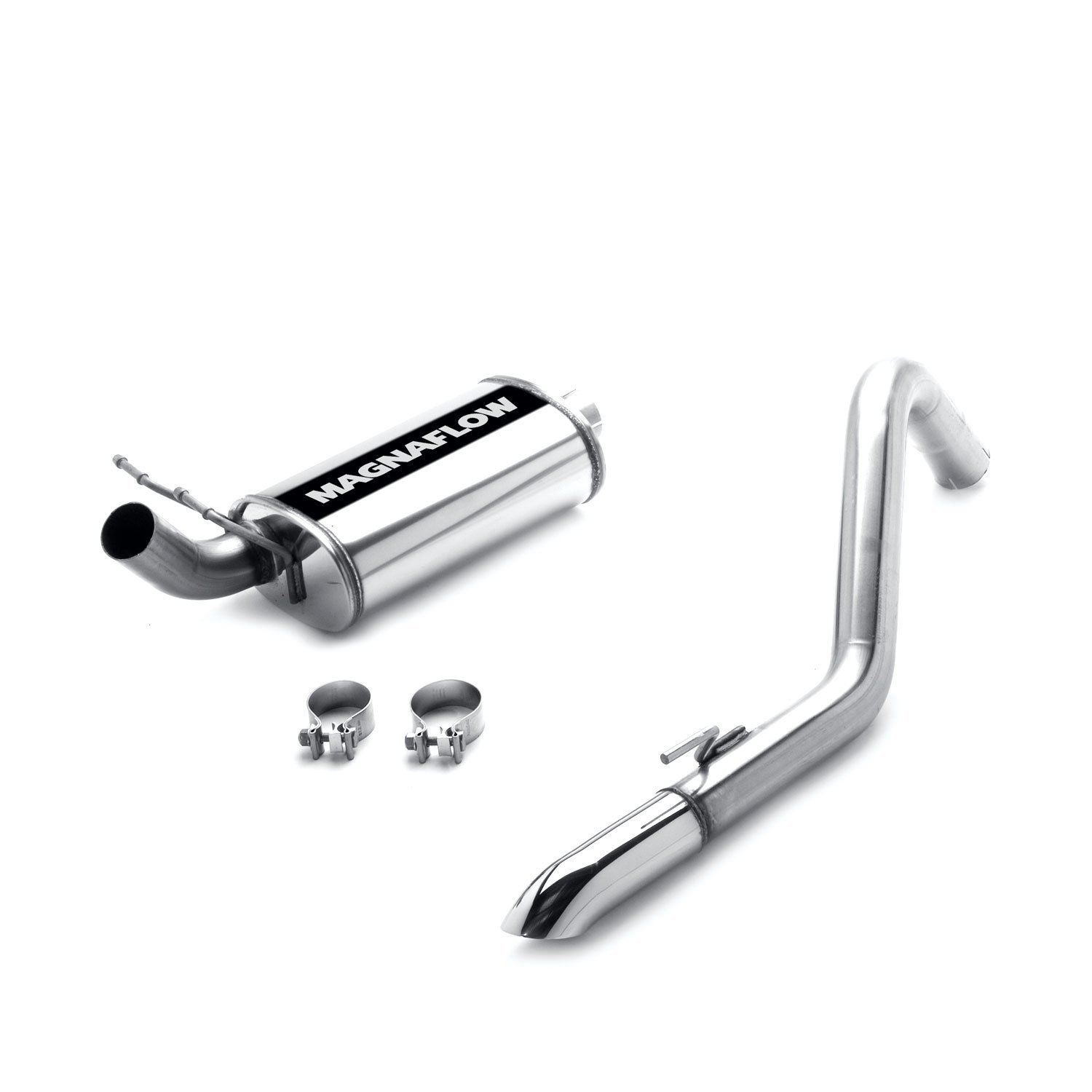 MF Series Cat-Back Exhaust System 1991-1995 Jeep Wrangler