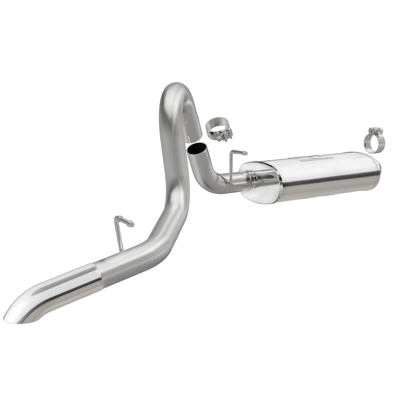 MF Series Cat-Back Exhaust System 1997-1999 Jeep Wrangler