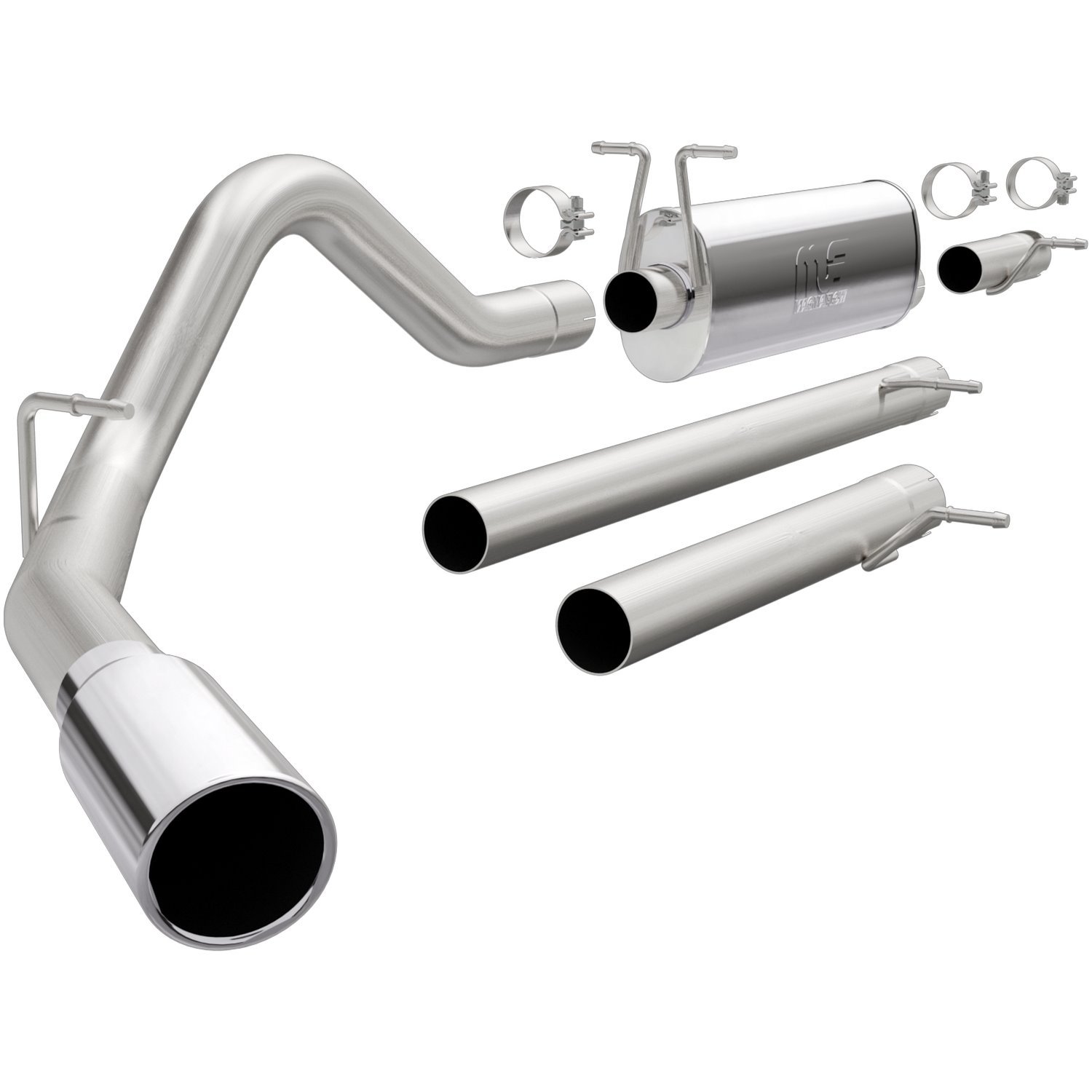 MF Series Cat-Back Exhaust System 1999-2004 Ford F-250/F-350