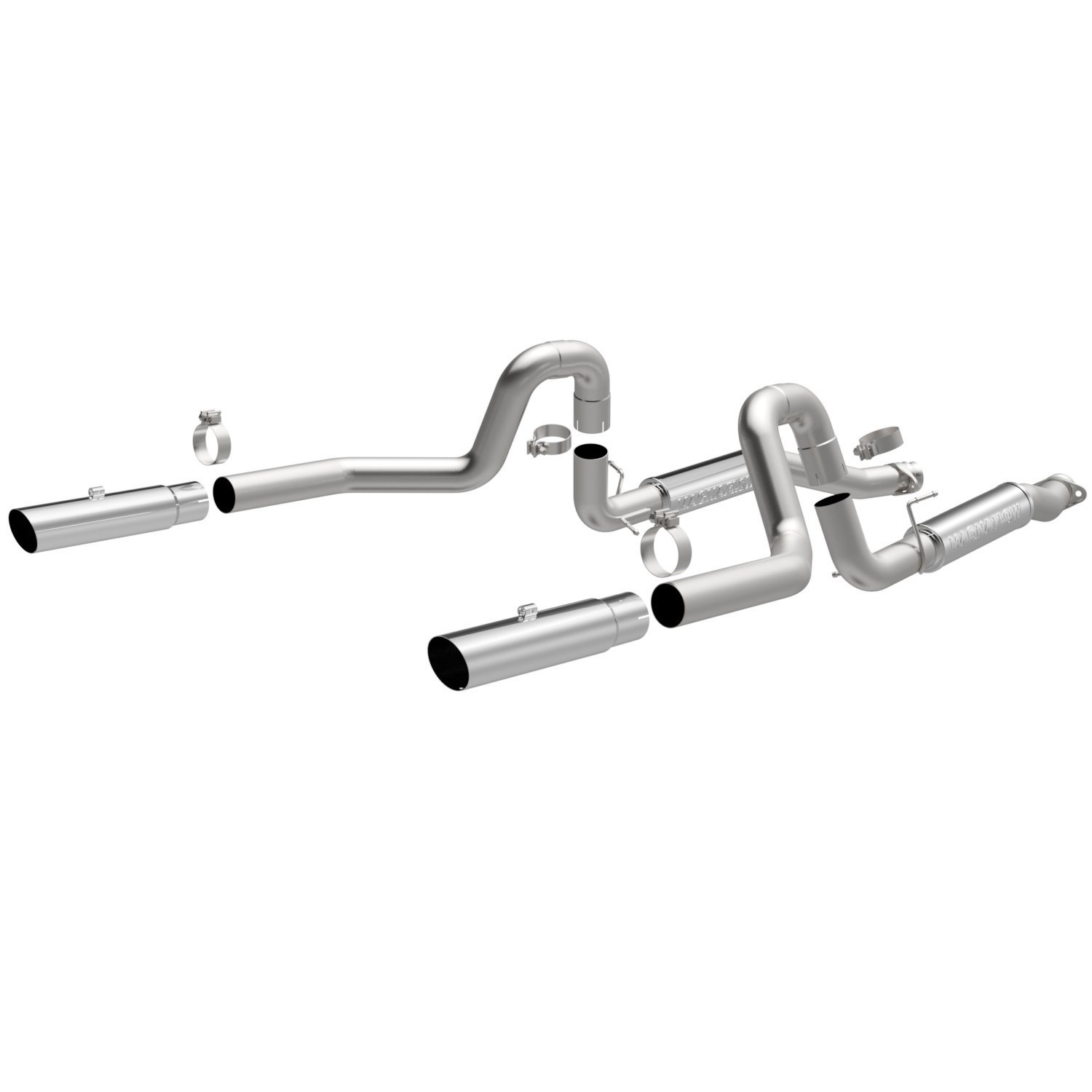 Competition Series Cat-Back Exhaust System 1999-2004 Mustang GT, Mach 1 4.6L V8