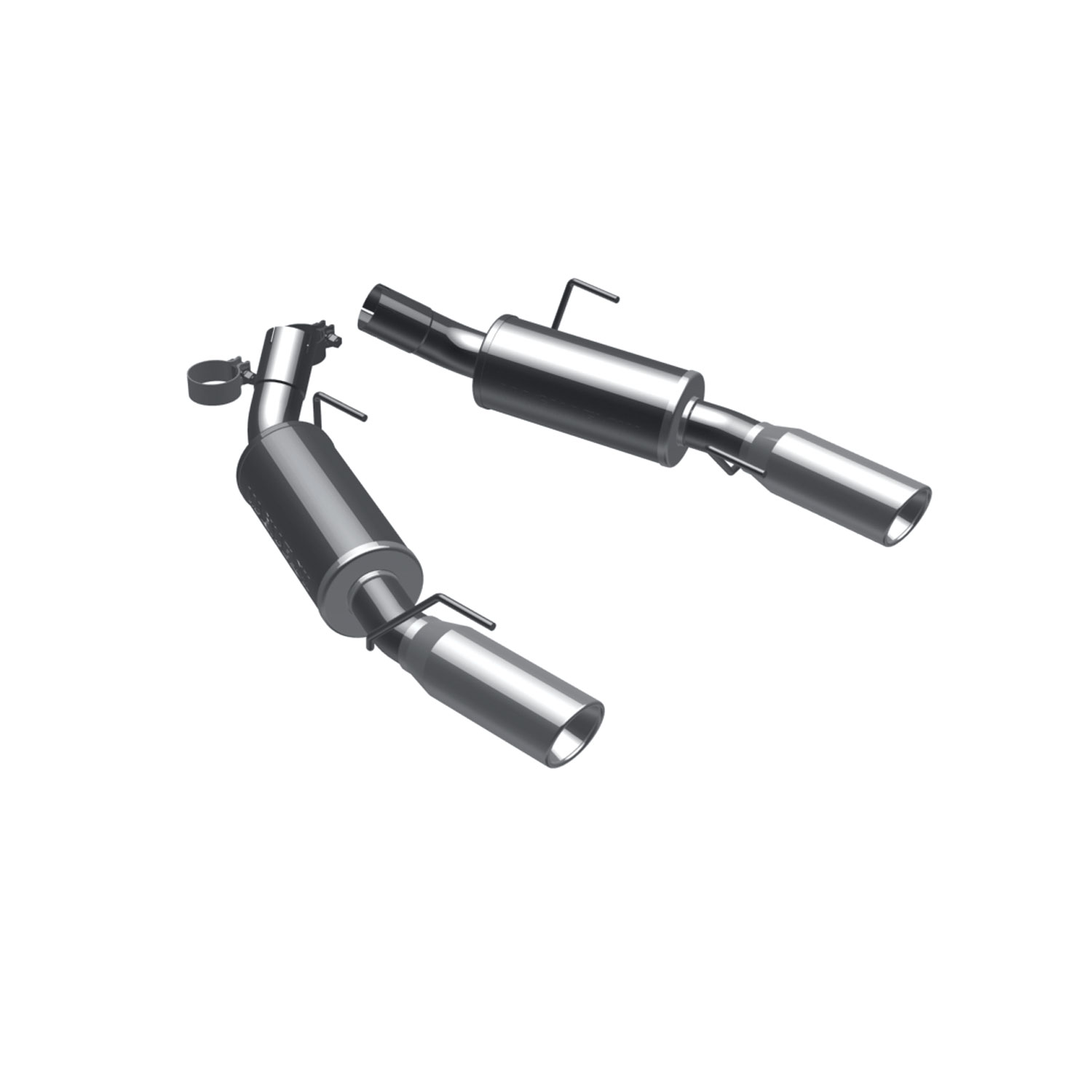 Competition Series Axle-Back Exhaust System 2010 Mustang GT/Roush 427R Supercharged 4.6L