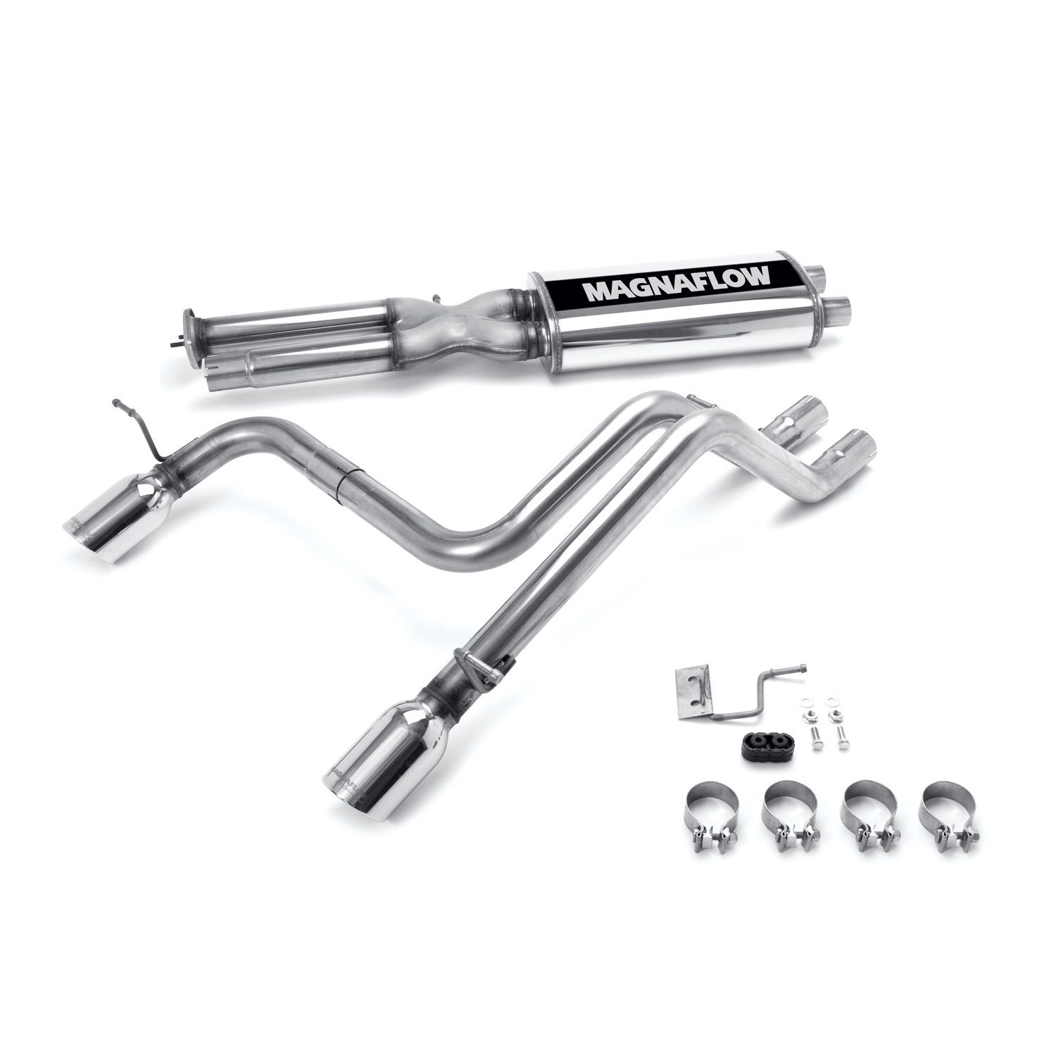 MF Series Cat-Back Exhaust System 2003-2006 Hummer H2