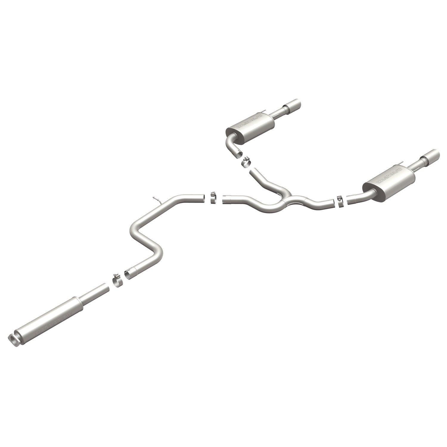 Magnaflow 16729: Cat-Back Exhaust System 2000-05 Chevy ... 2001 impala exhaust schematic 