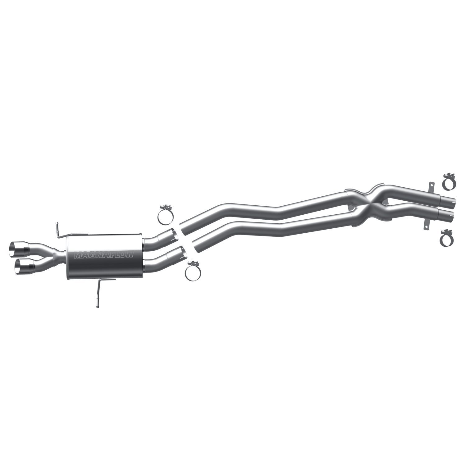 Cat-Back Exhaust System 2001-05 BMW 325ci 2.5L (Excludes
