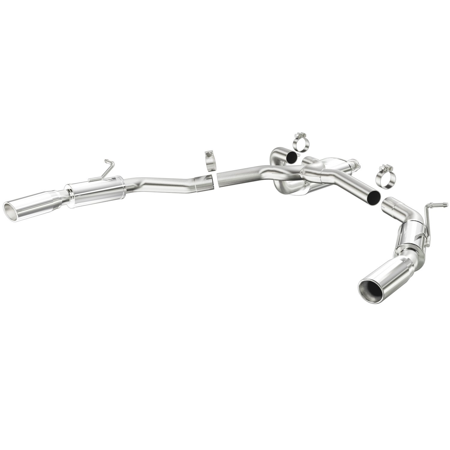 MF Series Cat-Back Exhaust System 1995-2000 Land Rover Range Rover 4.0L V8