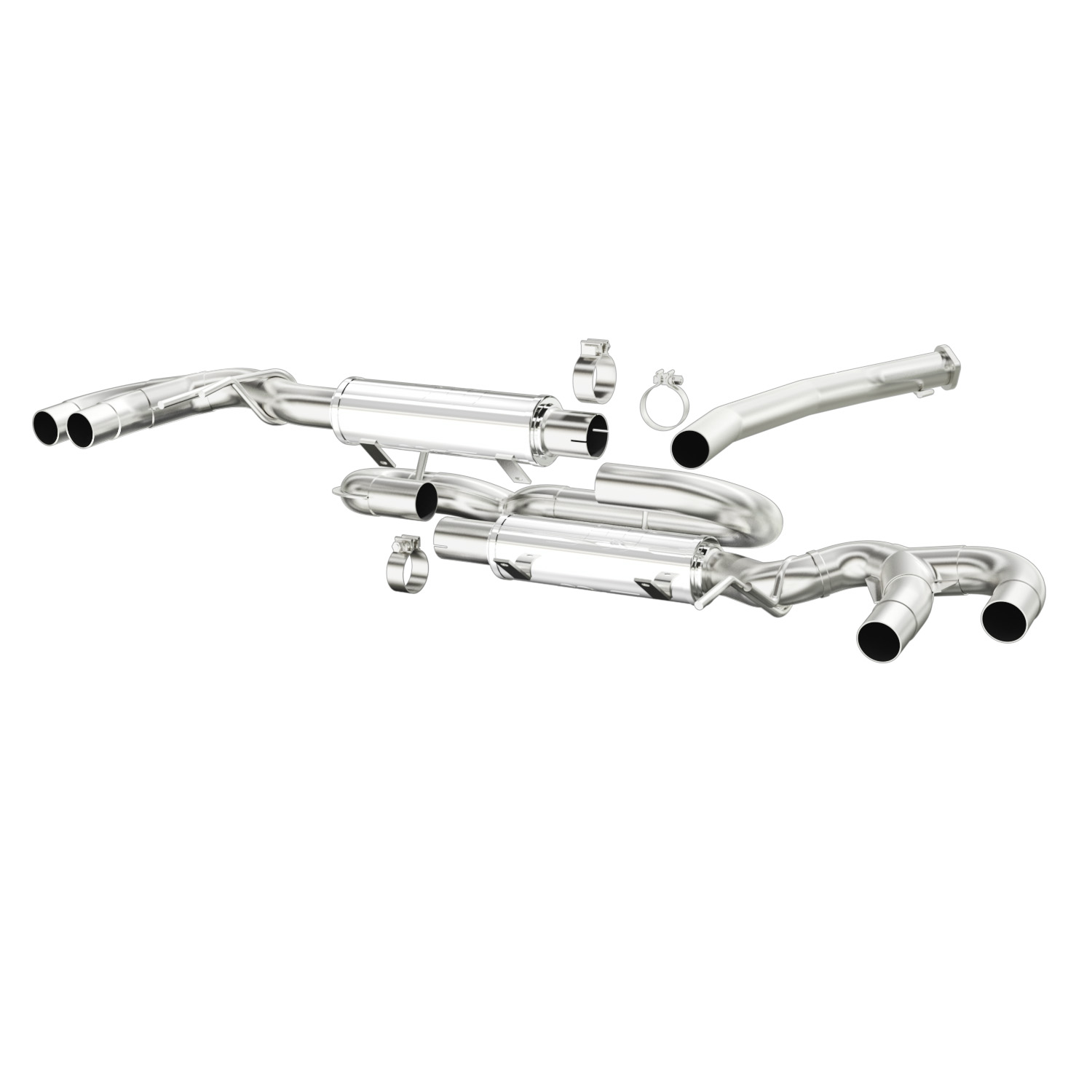 Street Series Cat-Back Exhaust System 2009-2015 for Nissan GT-R 3.8L V6
