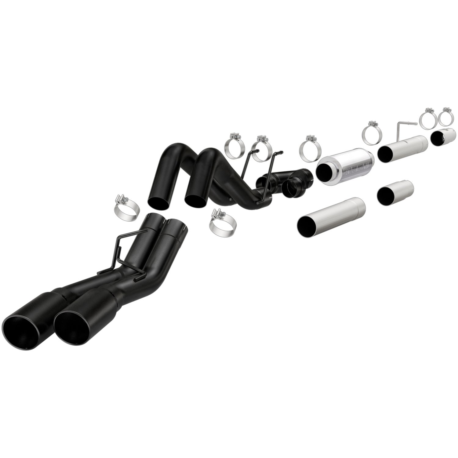 Black Series Filter-Back Performance Exhaust System 2008-2010 Ford F-250/F-350 Super Duty 6.4L Diesel