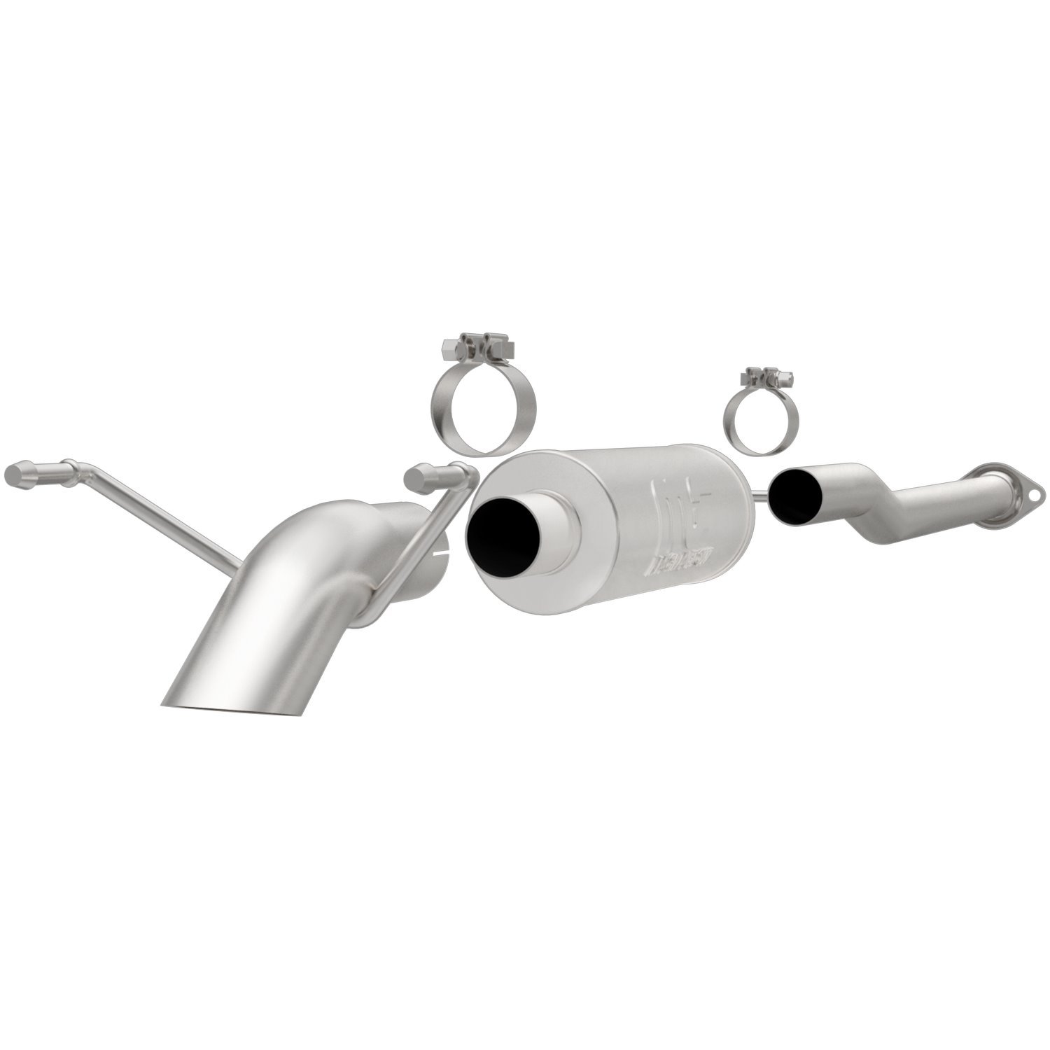 Cat-Back Exhaust System 2013-15 Toyota Tacoma 4.0L V6 Extended Cab, 73.5" Bed/Crew Cab, 60.3" Bed