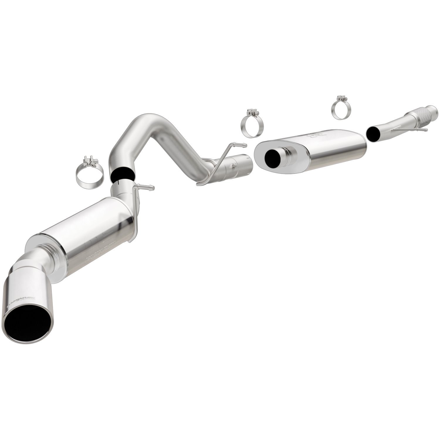 MF Series Cat-Back Exhaust System 2015-2019 Chevy Suburban,
