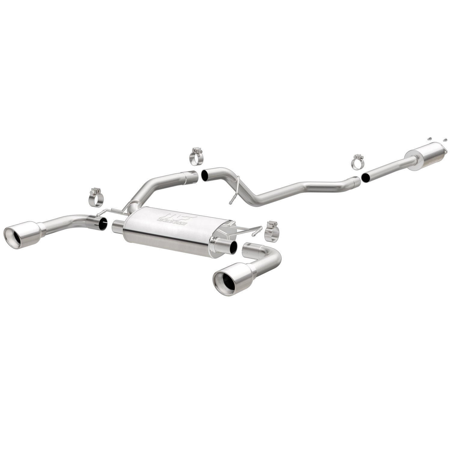 MF Series Crossmember-Back Exhaust System 2013-2018 Ford Escape L4 2.5L