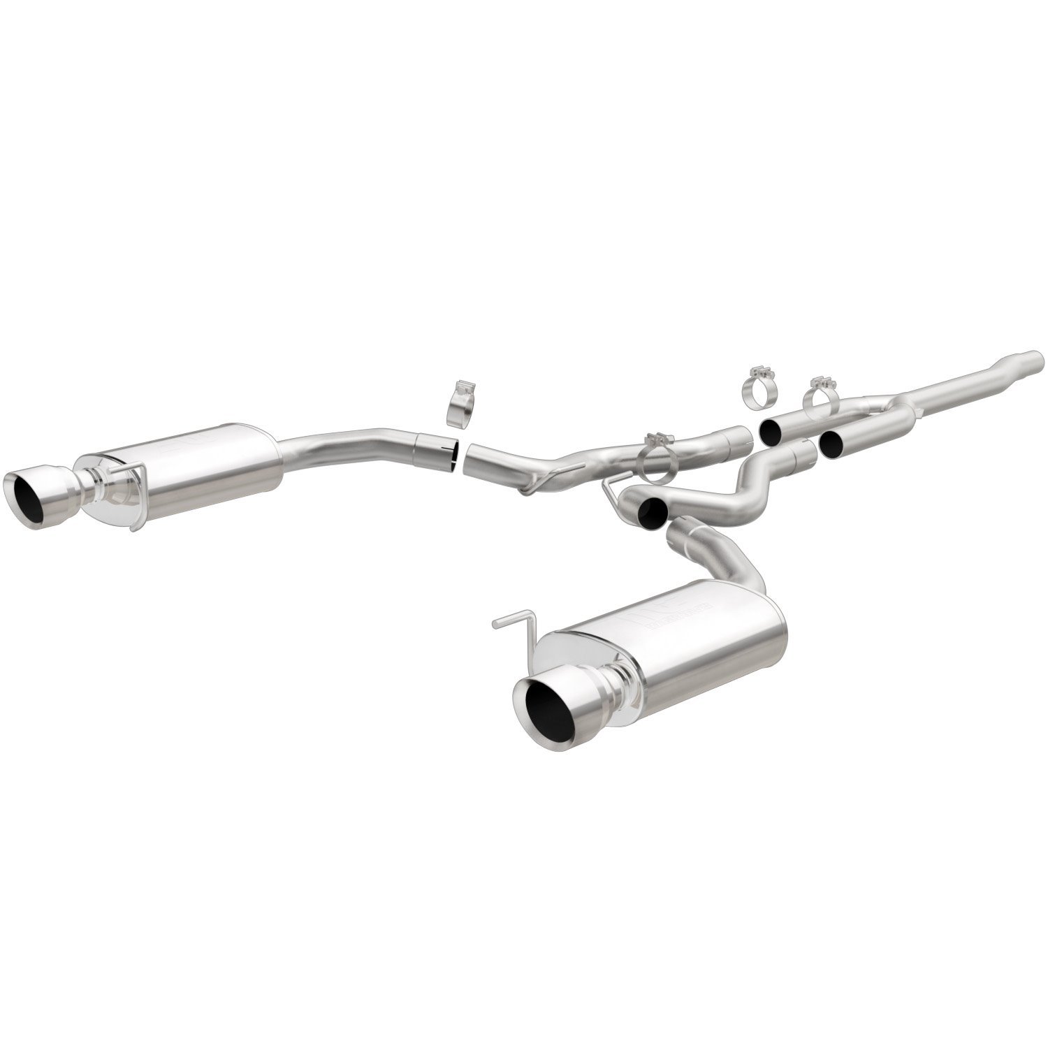 Street Series Cat-Back Exhaust System 2015-2019 Mustang EcoBoost 2.3L L4
