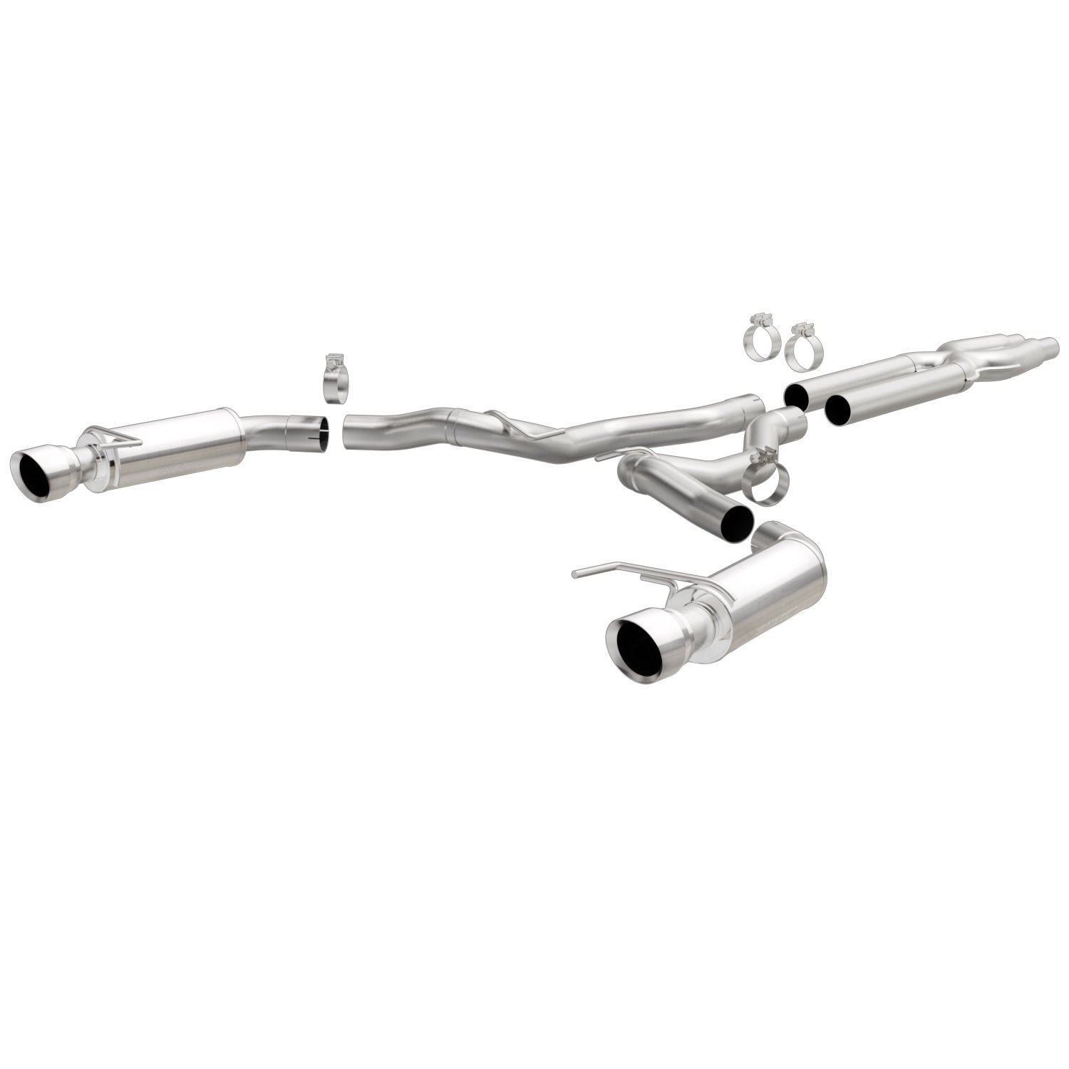 Competition Series Cat-Back Exhaust System 2015-2017 Mustang GT 5.0L V8