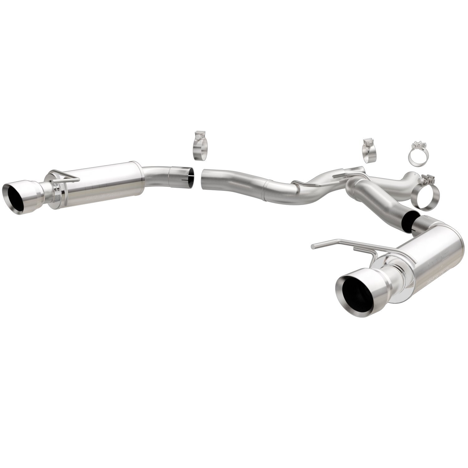 Competition Series Axle-Back Exhaust System 2015-2017 Mustang GT 5.0L V8