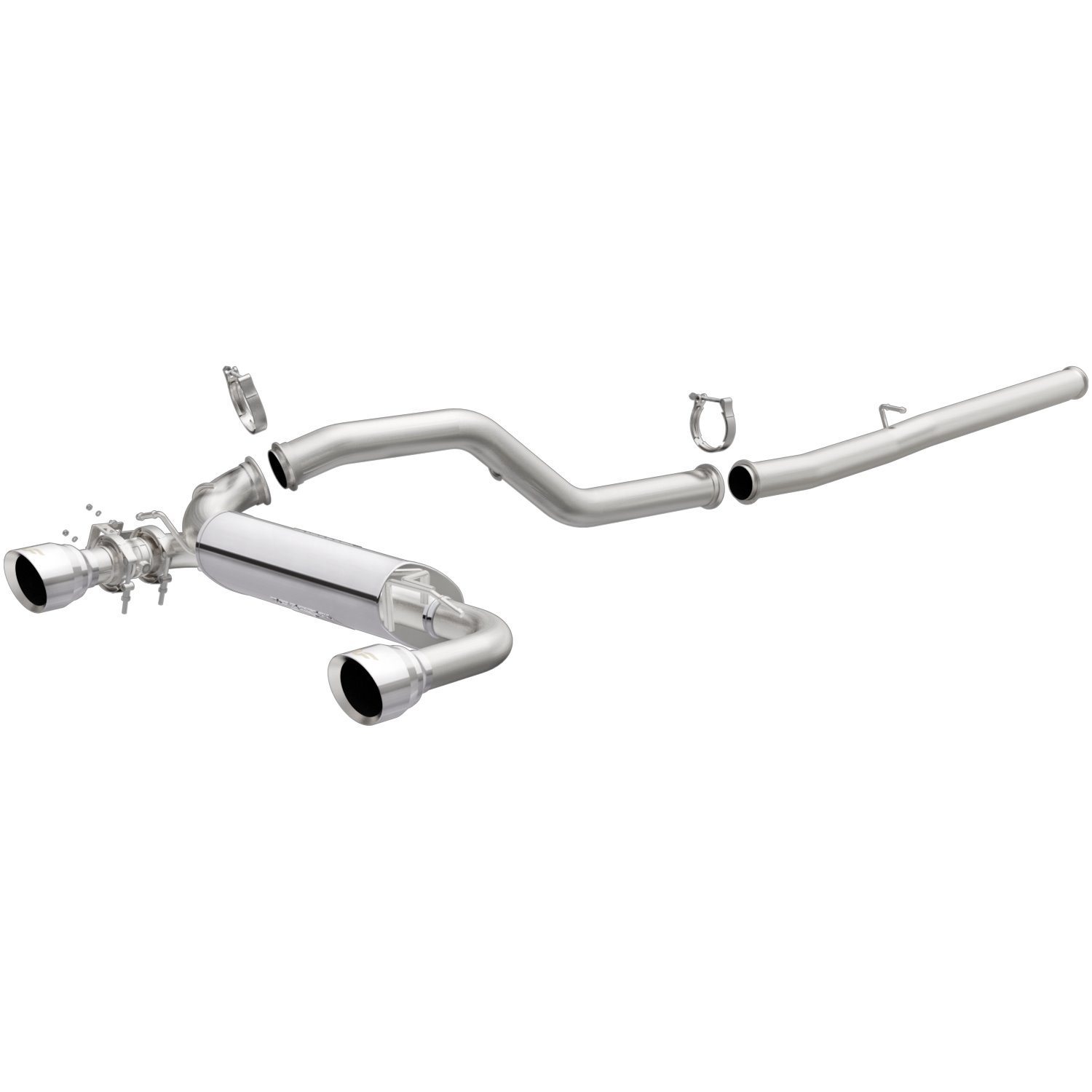 Cat-Back Exhaust System 2016-2018 Ford Focus RS 2.3L L4