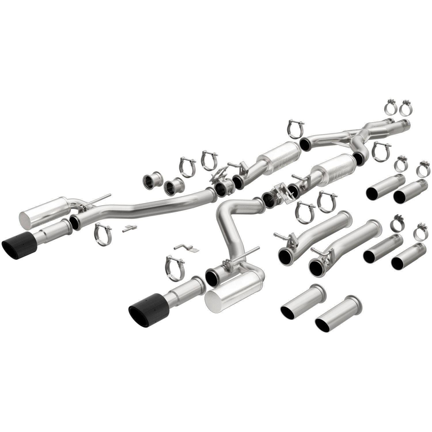xMOD Series Cat-Back Exhaust System Fits Late-Model Chrysler 300/Dodge Charger V8