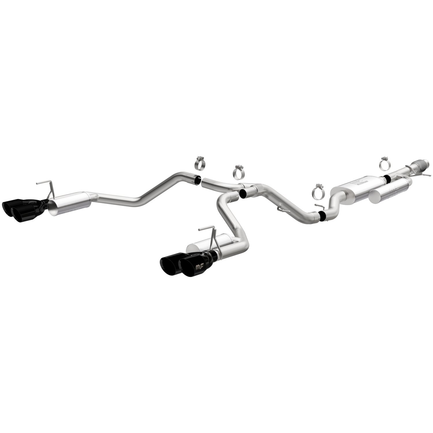 Street Series Cat-Back Exhaust System Fits Select Late-Model Chevy Tahoe Premier 5.3L