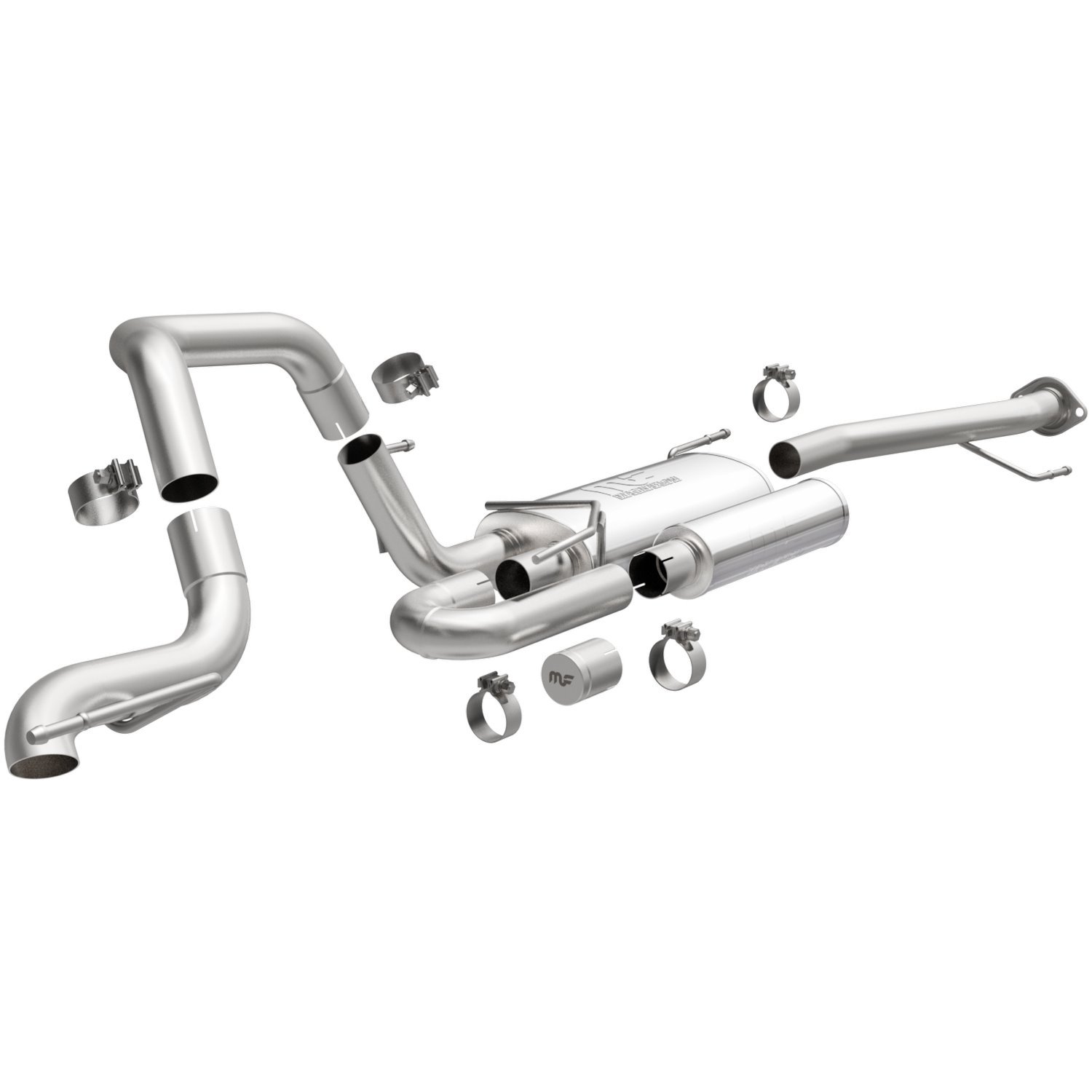 19546 Overland Series Cat-Back Exhaust System fits 2003-2023 Toyota 4Runner 4.0L V6