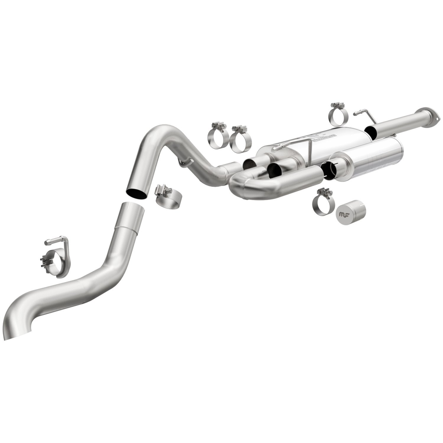 19583 Overland Series Cat-Back Exhaust System fits 2016-2022 Toyota Tacoma 3.5L V6