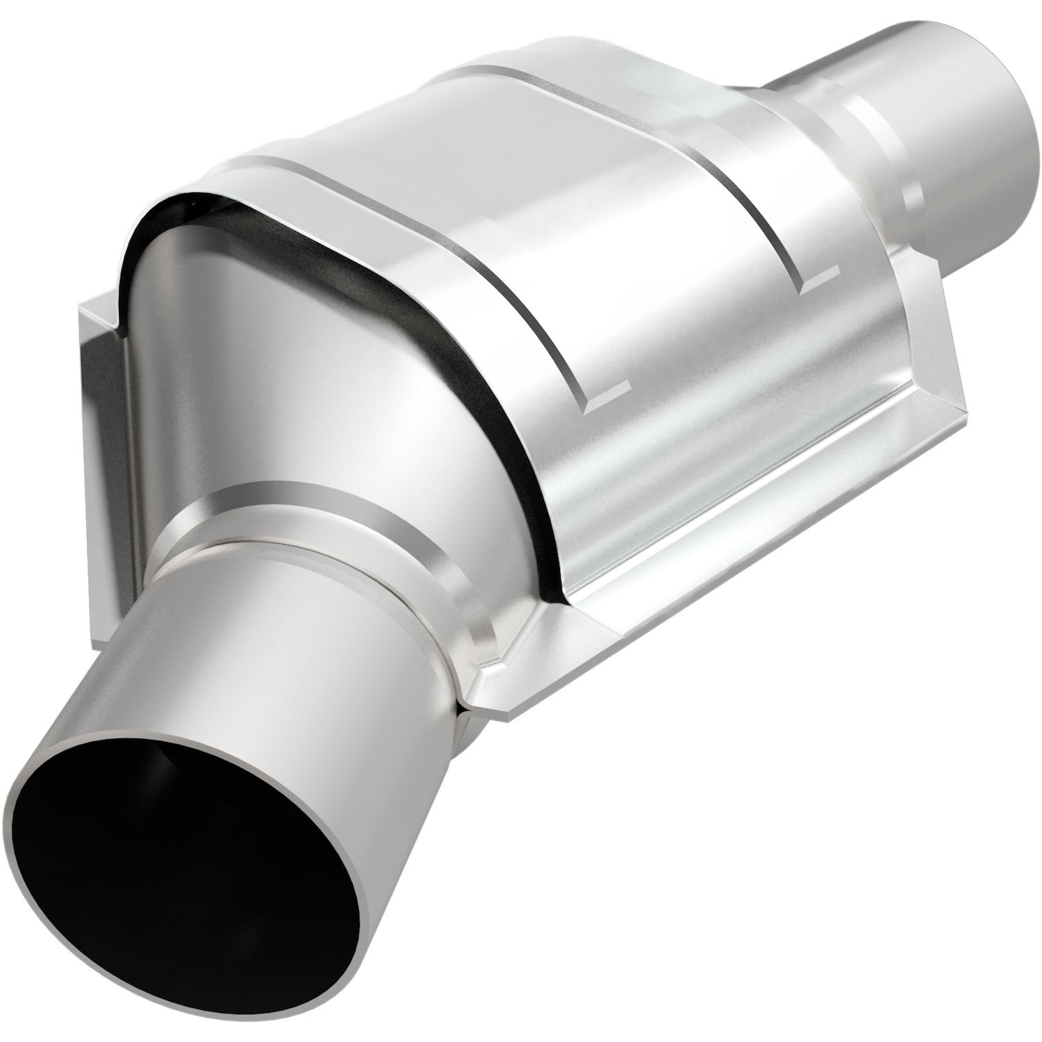 OBD-II 49-State Universal Catalytic Converter Body Shape: Angled