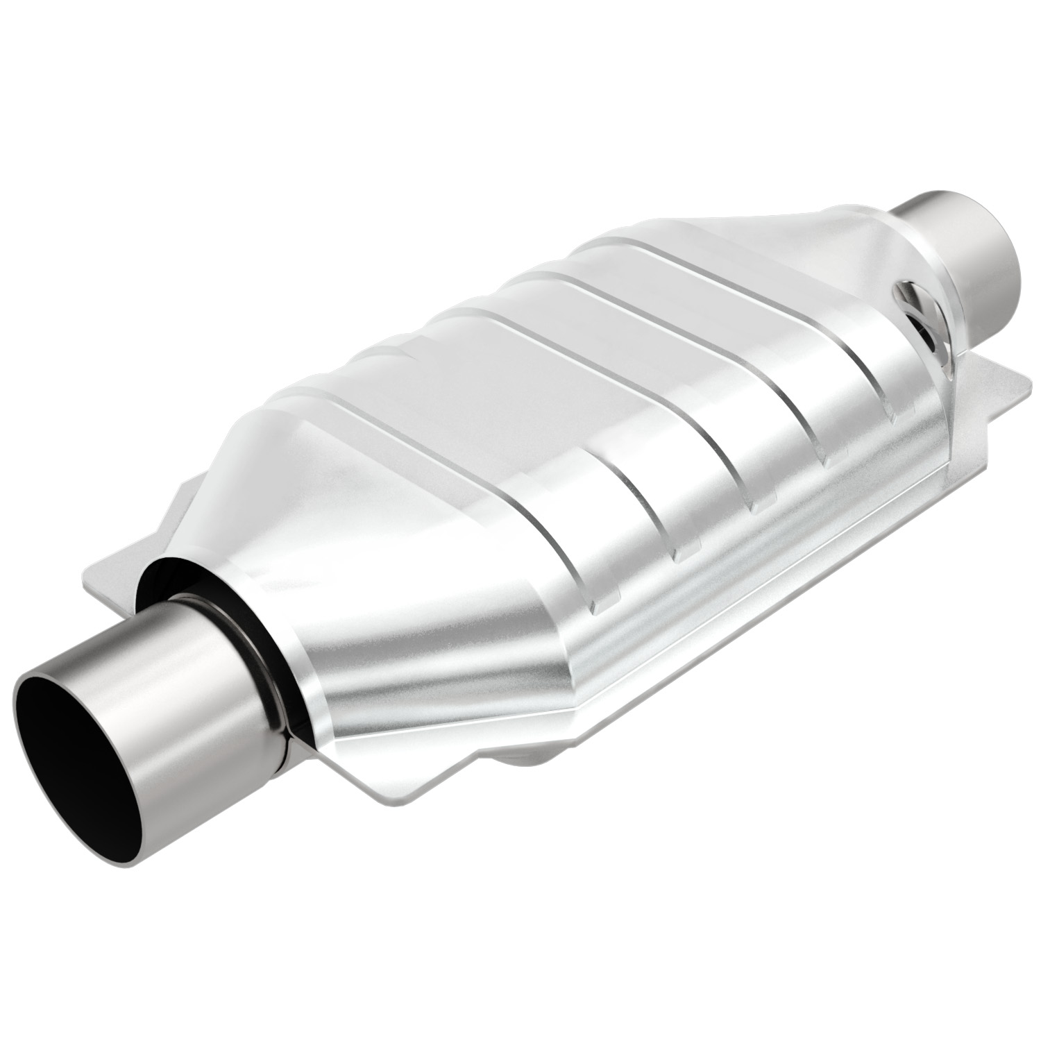 93500 Series Large Oval OBDII Compliant Universal Catalytic Converter