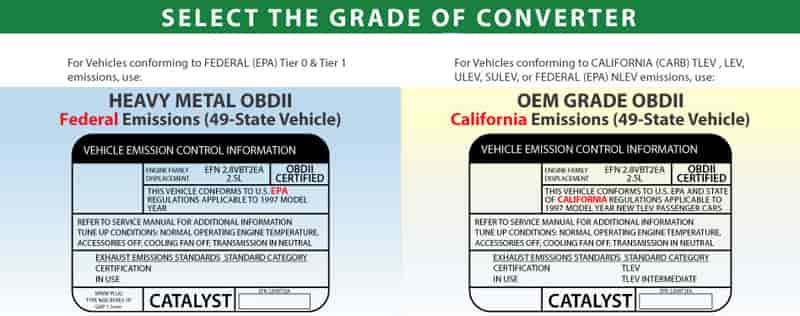 Magnaflow OBD-II Federal Emissions Universal Catalytic Converters