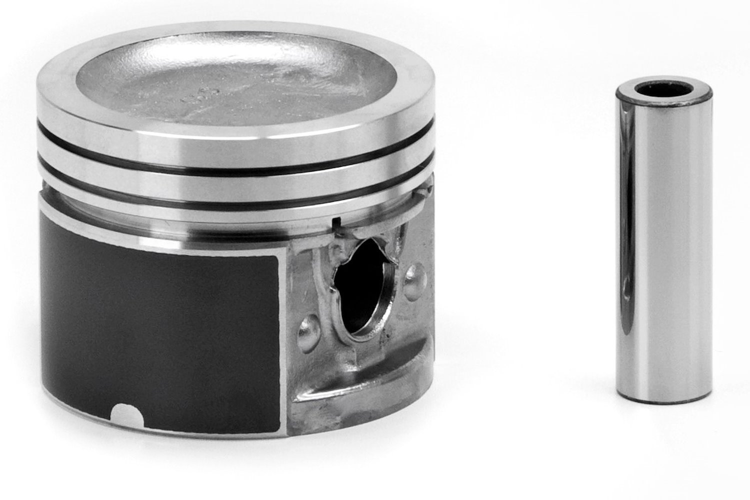 Single Silvolite Hyper-Coated Piston - 3.8L GM V6 1978-87