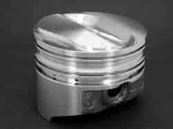 Chevy 327ci Hypereutectic Pistons Solid Dome .100"