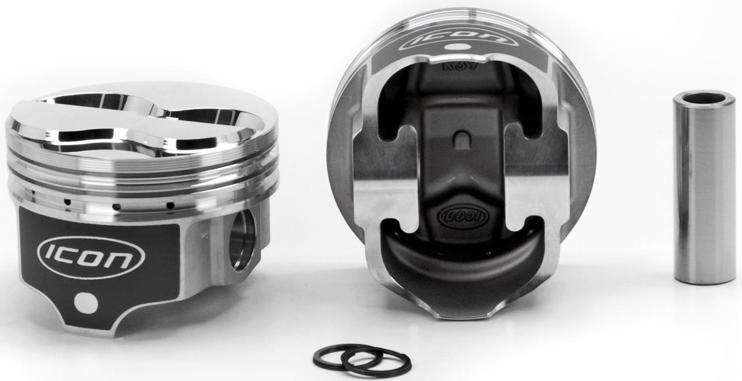 ICON Forged Piston - Chevy 327 Rod 5.700 Dome -6.3cc 2V