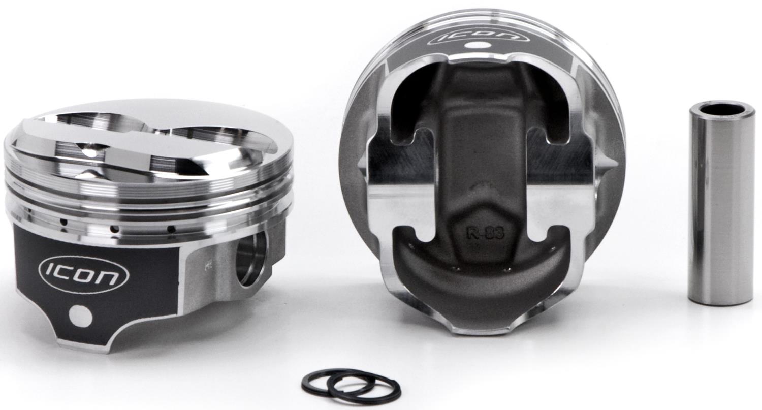 ICON Forged Piston - Chevy 383 Rod 5.700 Hollow Dome -10cc 2V