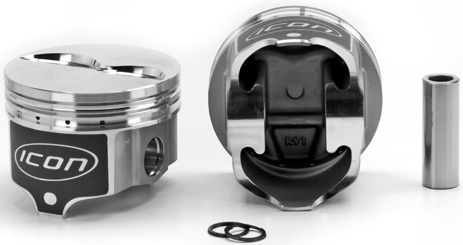 ICON Forged Piston - Chry 440 Rod 6.768 Flat Top 4.5cc 2V