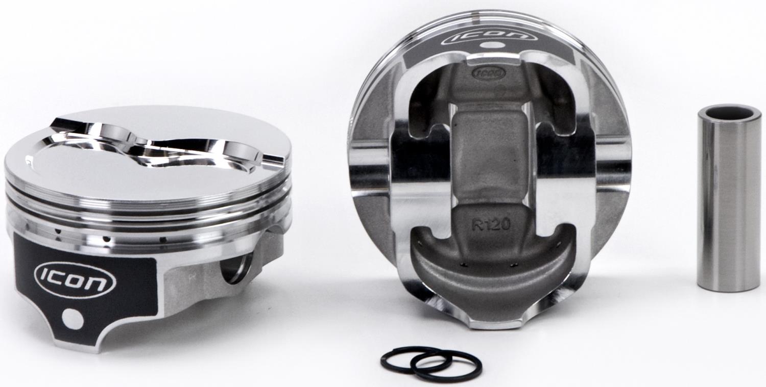 ICON Forged Piston - Chry 520 Rod 7.100 Flat Top 30.4cc 2V
